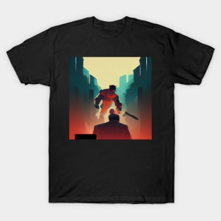 Brawler | Comics Style T-Shirt